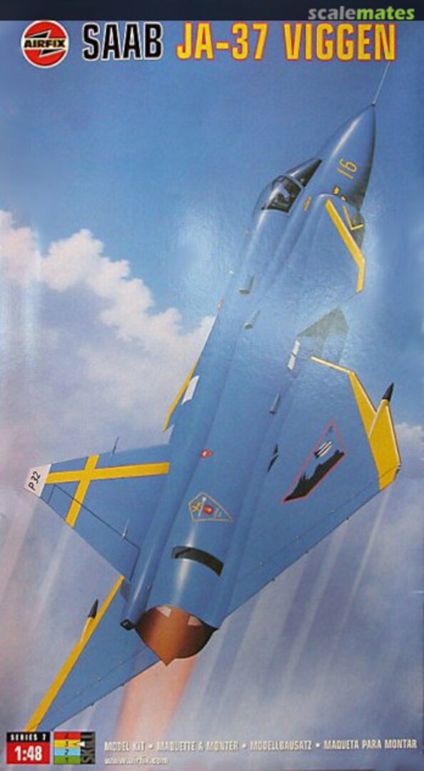 Boxart Saab JA-37 Viggen 07107 Airfix Boxart Saab JA-37 Viggen 07107 Airfix
