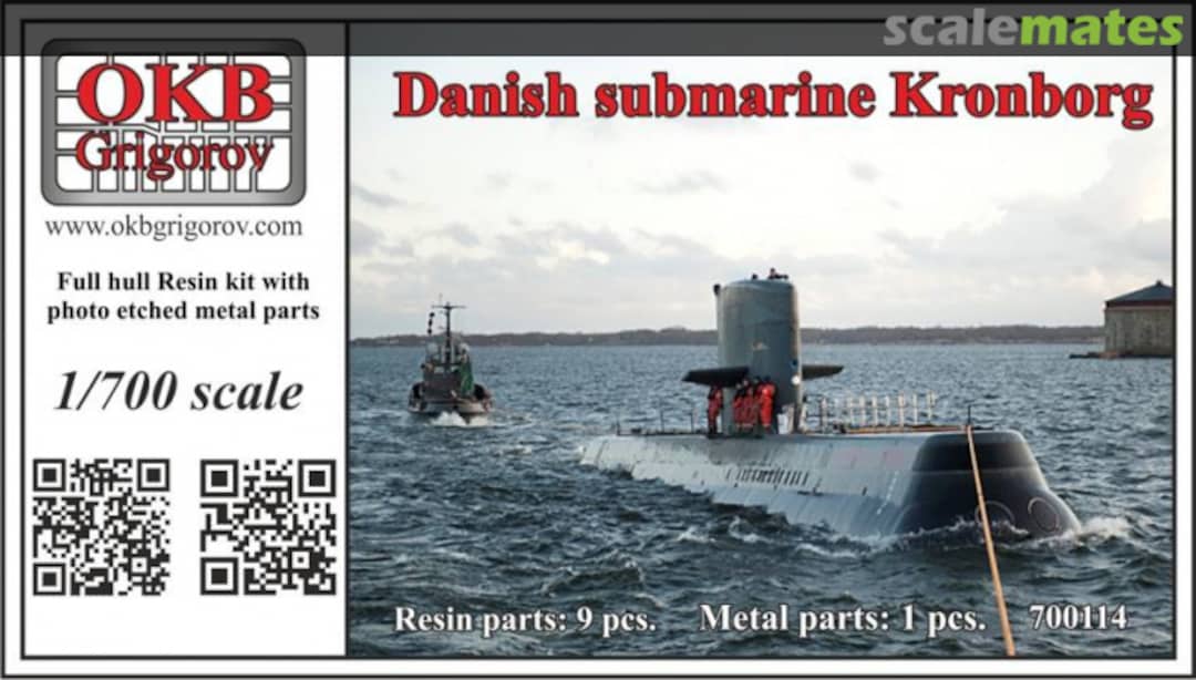 Boxart Näcken class submarine - Kronborg 700114 OKB Grigorov Boxart Näcken class submarine - Kronborg 700114 OKB Grigorov
