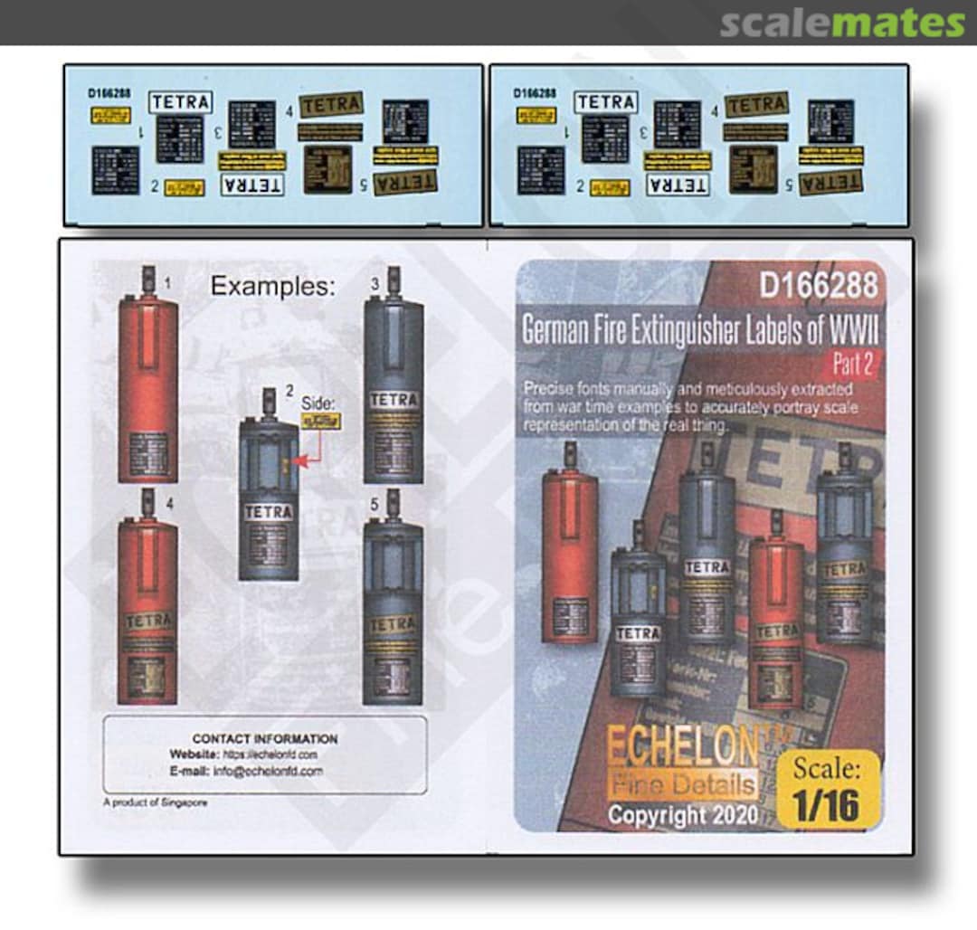 Boxart German Fire Extinguisher Labels of WWII (Part 2) D166288 Echelon Fine Details Boxart German Fire Extinguisher Labels of WWII (Part 2) D166288 Echelon Fine Details