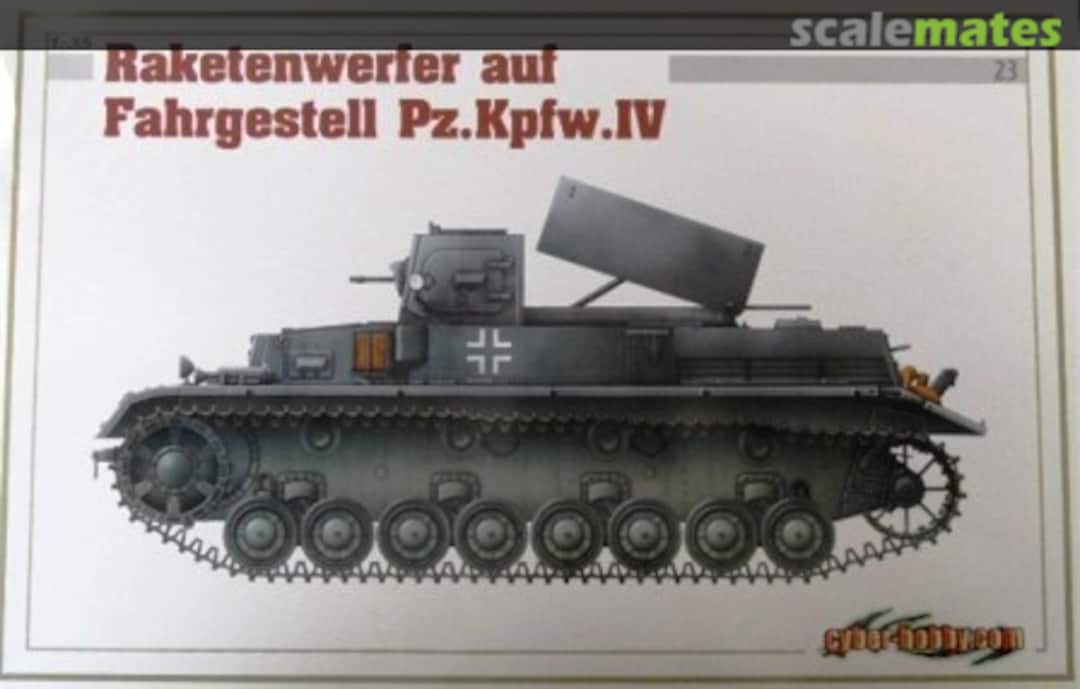 Boxart Raketenwerfer auf Fahrgestell Pz.Kpfw.IV 6437 Cyber Hobby Boxart Raketenwerfer auf Fahrgestell Pz.Kpfw.IV 6437 Cyber Hobby