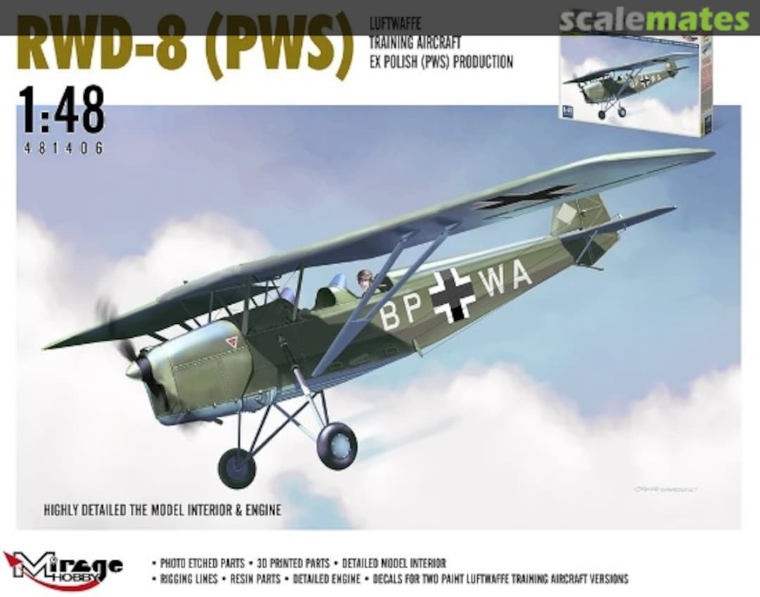 Boxart RWD-8 (PWS) 481406 Mirage Hobby Boxart RWD-8 (PWS) 481406 Mirage Hobby