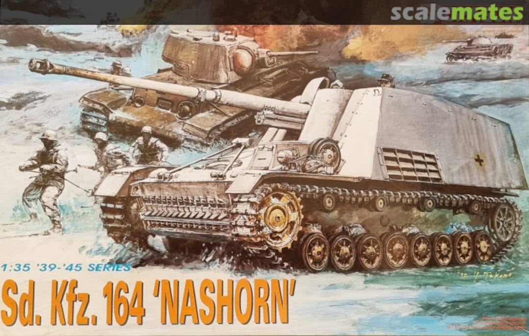 Boxart Sd.Kfz. 164 'Nashorn' 6001 Dragon