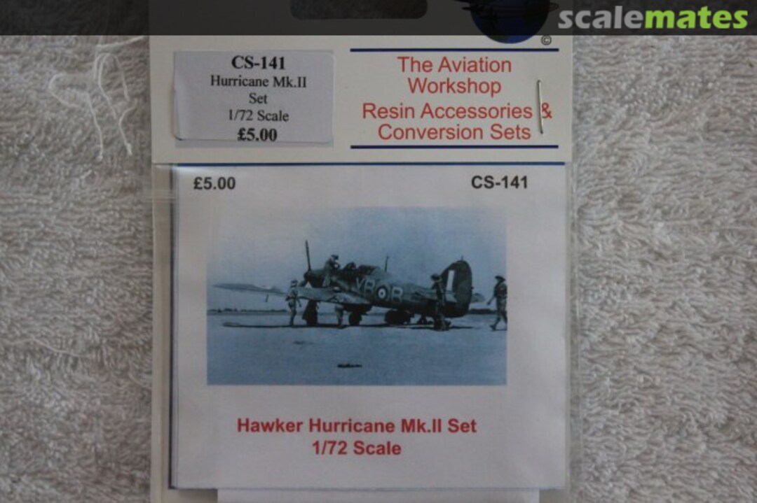 Boxart Hawker Hurricane Mk II set CS-141 The Aviation Workshop Boxart Hawker Hurricane Mk II set CS-141 The Aviation Workshop