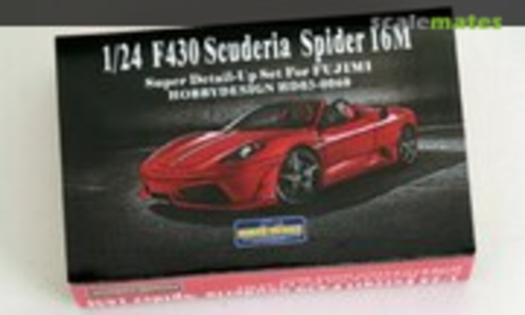 1:24 F430 Scuderia Spider 16M (Hobby Design HD03-0060) HD03-0060