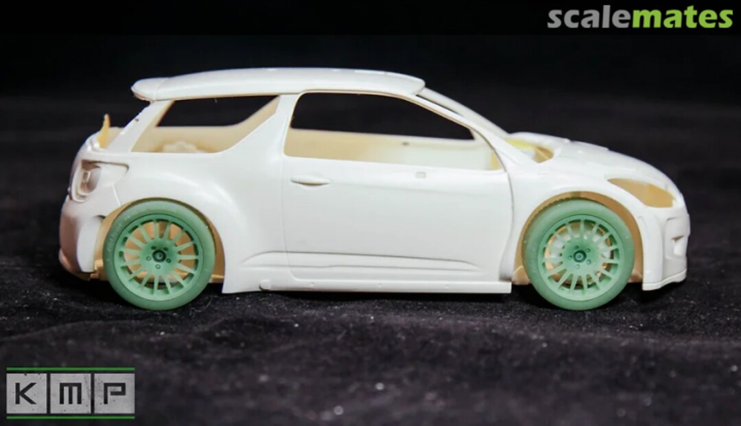 Boxart Citroen DS3 WRC Tarmac conversion set TK24126 KMP Boxart Citroen DS3 WRC Tarmac conversion set TK24126 KMP