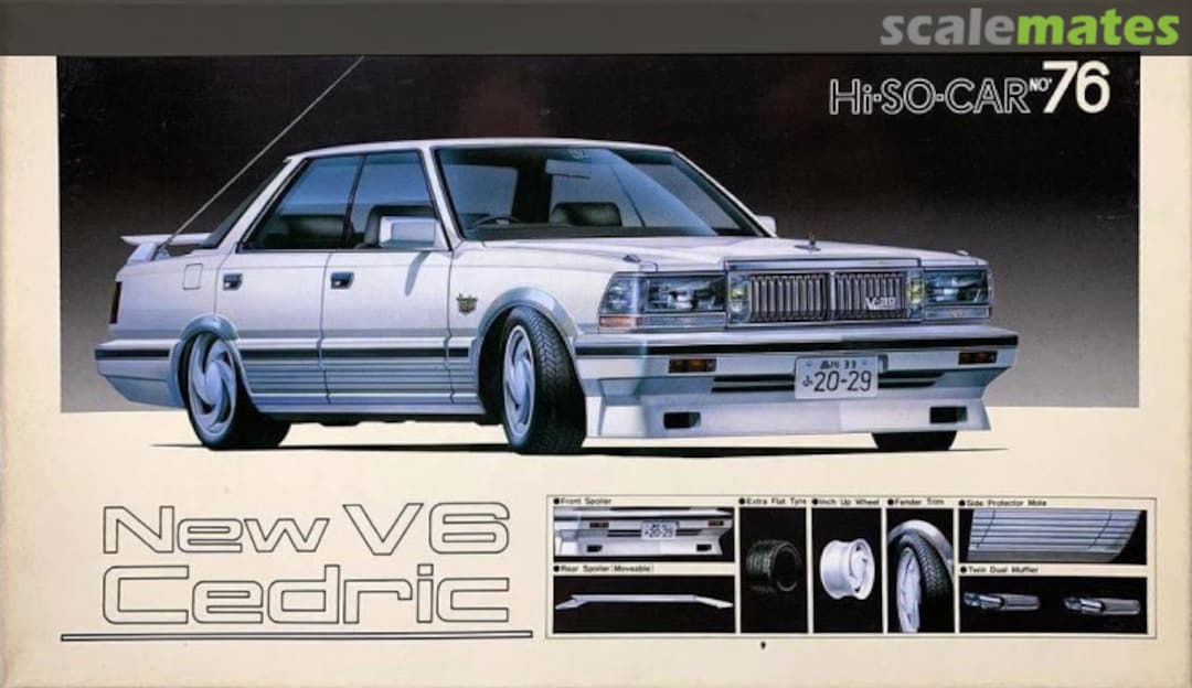 Boxart New V6 Cedric Fujimi Boxart New V6 Cedric Fujimi