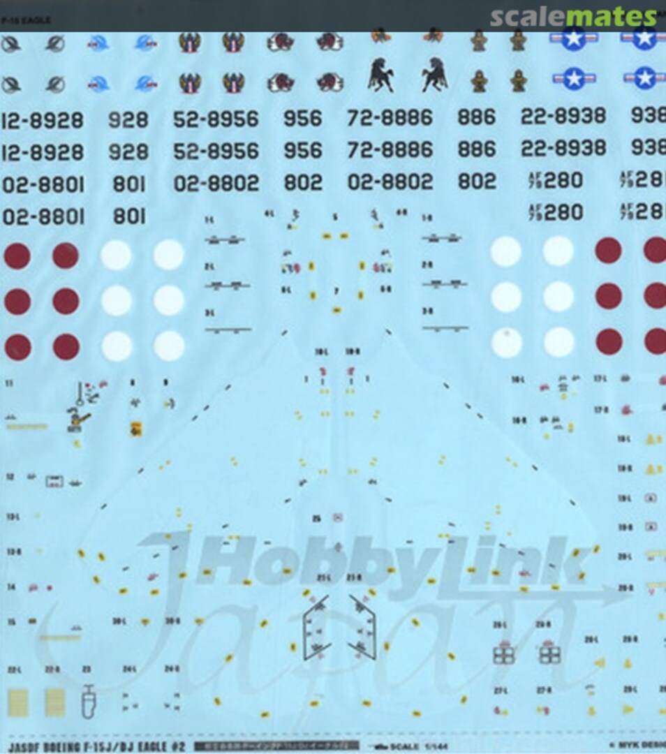 Boxart JASDF F-15J/DJ Eagle #2 06186 MYK Design Boxart JASDF F-15J/DJ Eagle #2 06186 MYK Design