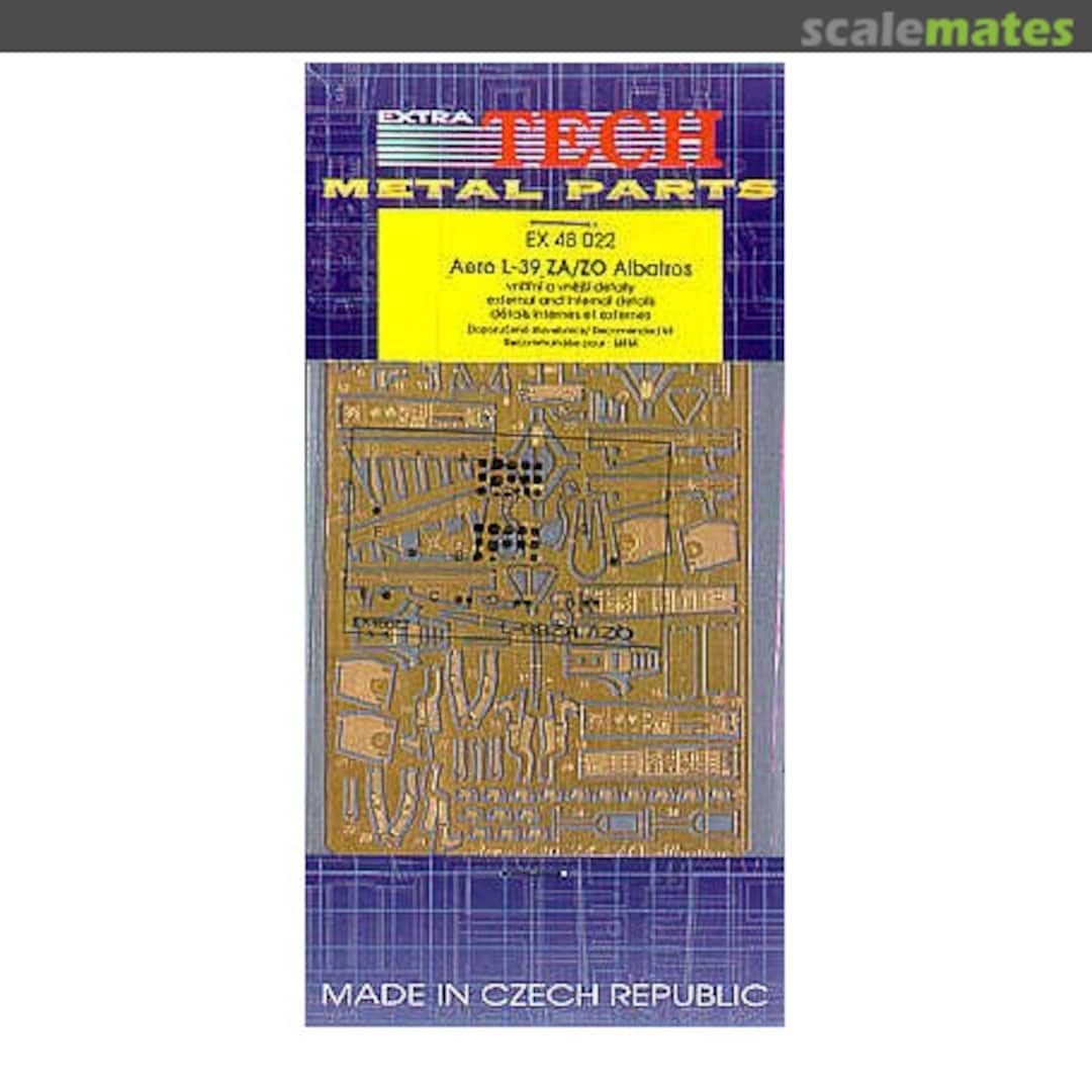 Boxart L-39 External and Internal Details EX 48022 Extratech Boxart L-39 External and Internal Details EX 48022 Extratech
