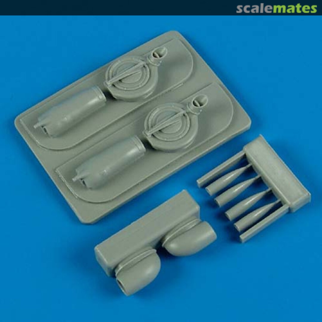 Boxart P-38F Lightning - Air Intakes & B-33 Supercharger QB 48 467 Quickboost Boxart P-38F Lightning - Air Intakes & B-33 Supercharger QB 48 467 Quickboost