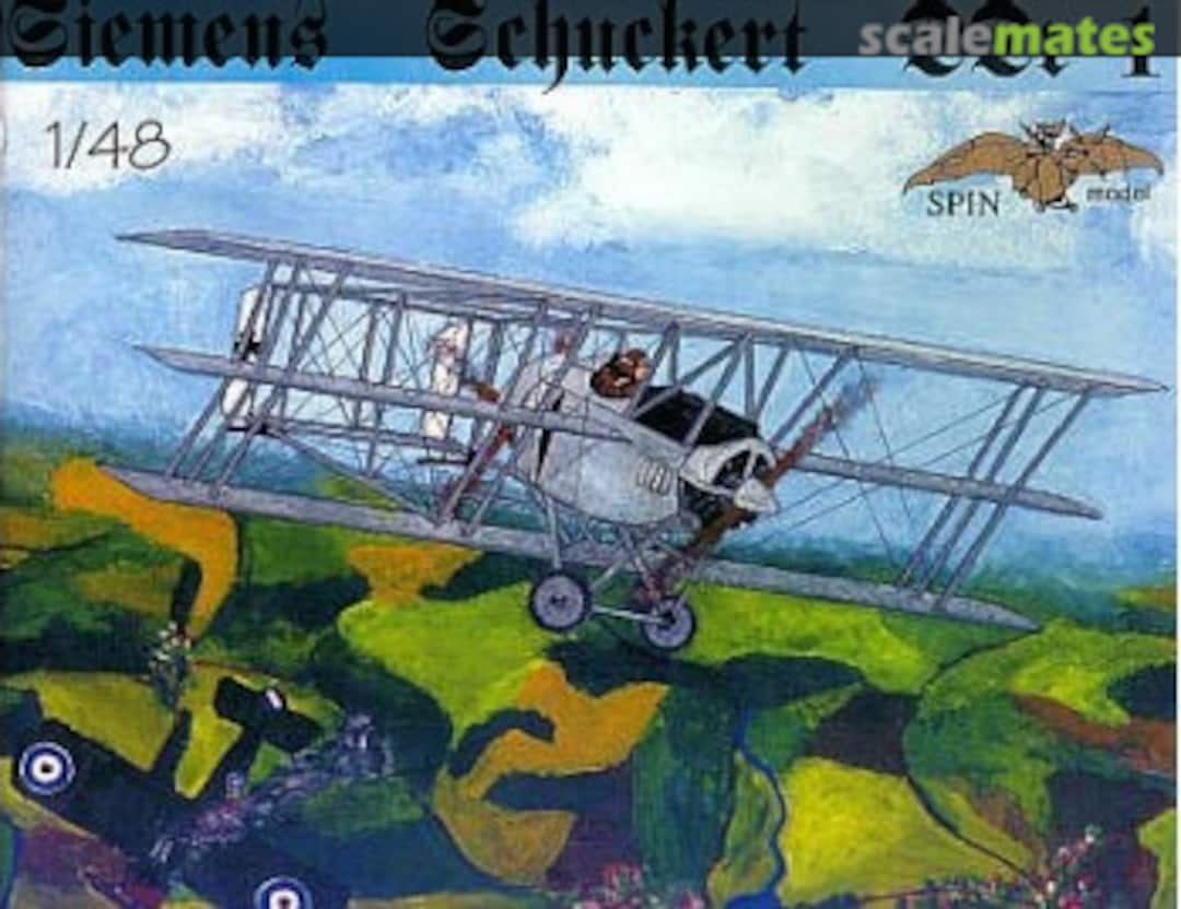 Boxart Siemens Schuckert DDr.1 4805 SPIN model Boxart Siemens Schuckert DDr.1 4805 SPIN model