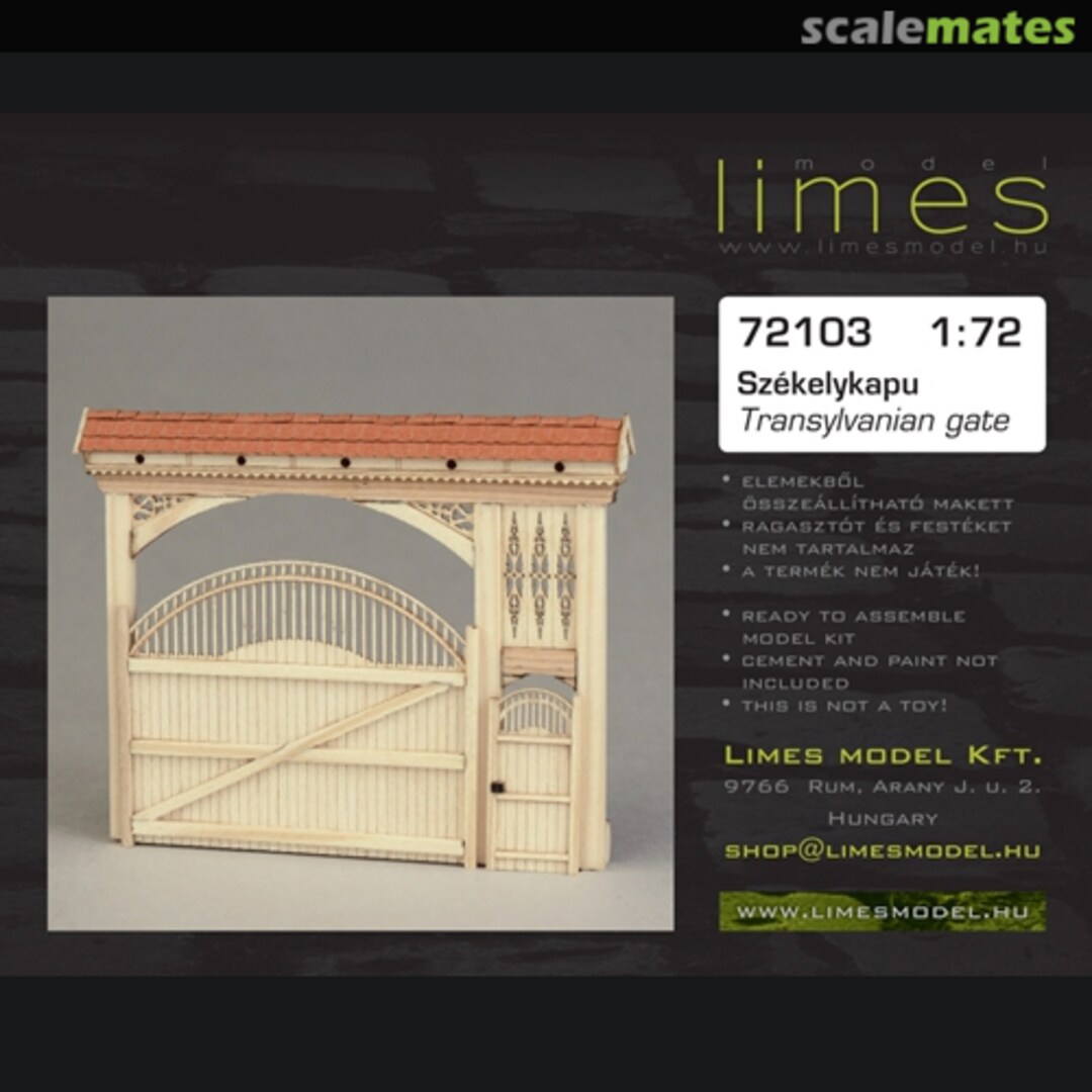 Boxart Transylvanian gate 72103 Limes Model Boxart Transylvanian gate 72103 Limes Model
