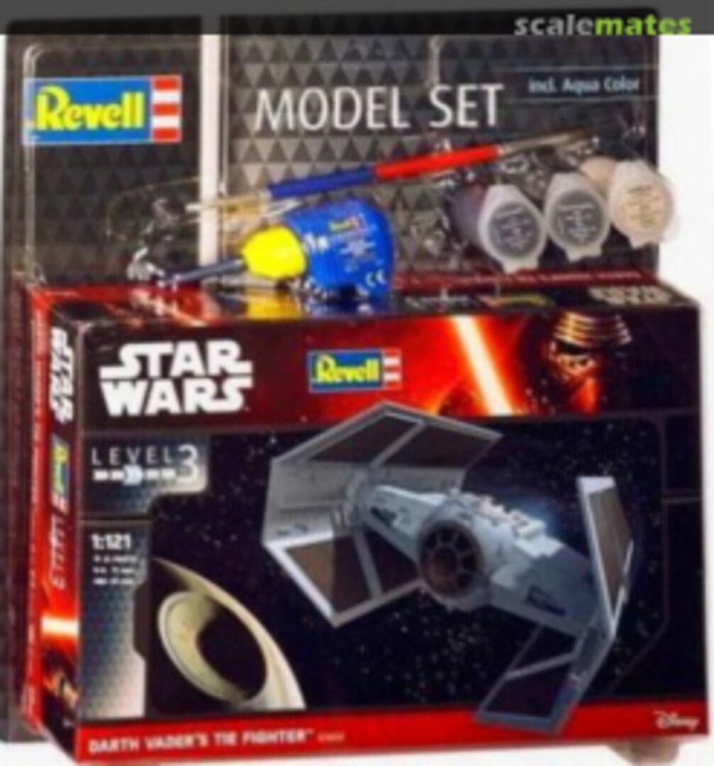 Boxart Darth Vaders TIE Fighter 63602 Revell Boxart Darth Vaders TIE Fighter 63602 Revell