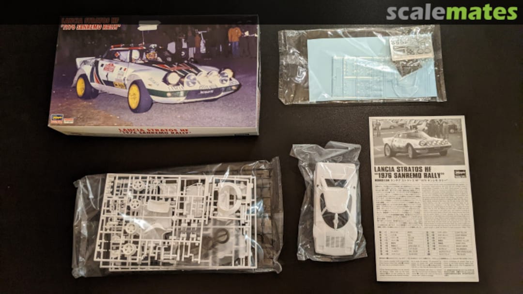 Contents Lancia Stratos HF 20220 Hasegawa