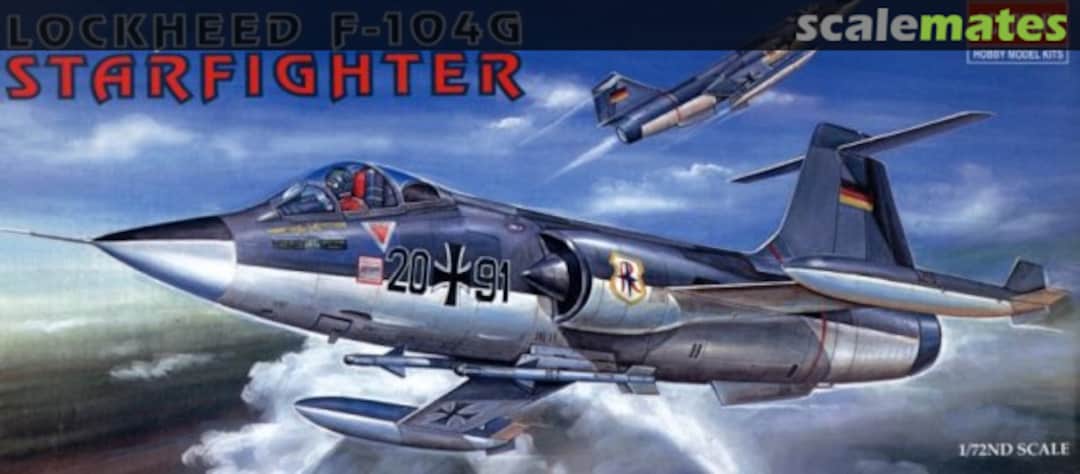 Boxart Lockheed F-104G Starfighter 1619 Academy Boxart Lockheed F-104G Starfighter 1619 Academy