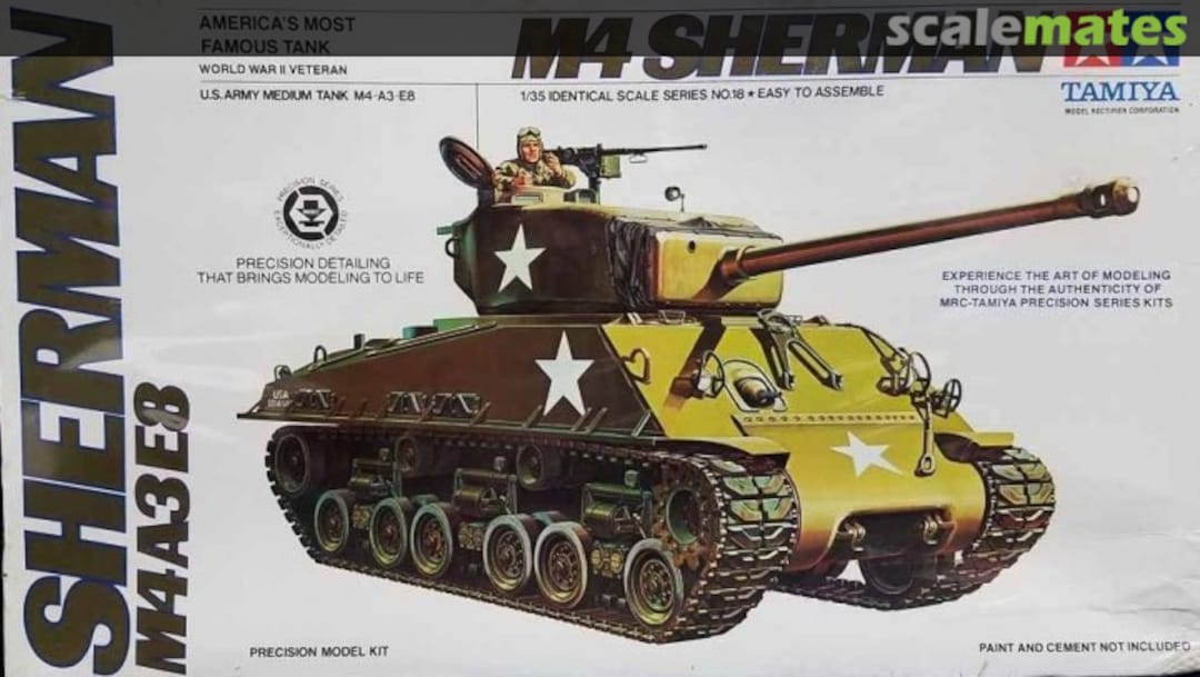 Boxart M4 Sherman MT118A Tamiya/MRC Boxart M4 Sherman MT118A Tamiya/MRC