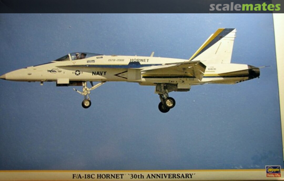 Boxart F/A-18C Hornet `30th Anniversary´ 09885 Hasegawa Boxart F/A-18C Hornet `30th Anniversary´ 09885 Hasegawa