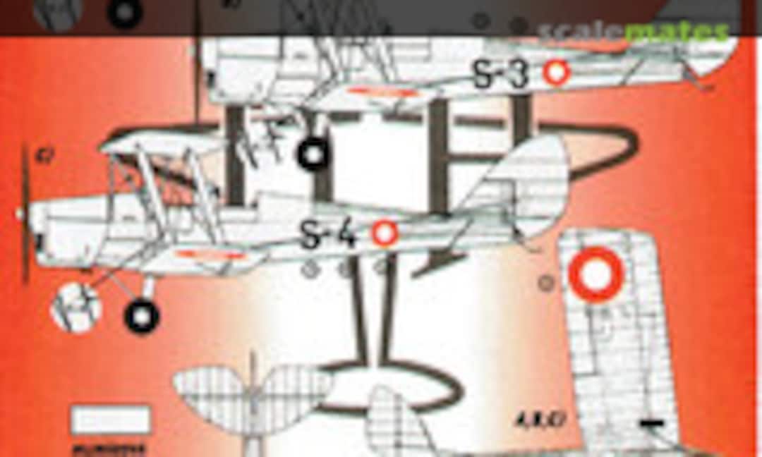 1:72 De Havilland DH.82 Tiger Moth, Danish Army Air Force (Hærens Flyvertropper) (Kora Models DEC72285) DEC72285