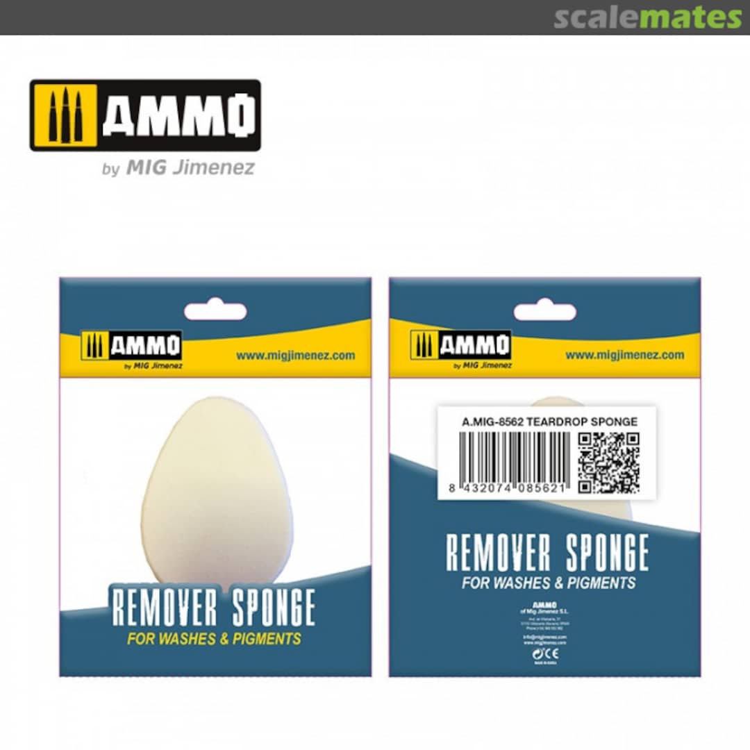 Boxart Remover Sponge A.MIG-8562 Ammo by Mig Jimenez Boxart Remover Sponge A.MIG-8562 Ammo by Mig Jimenez