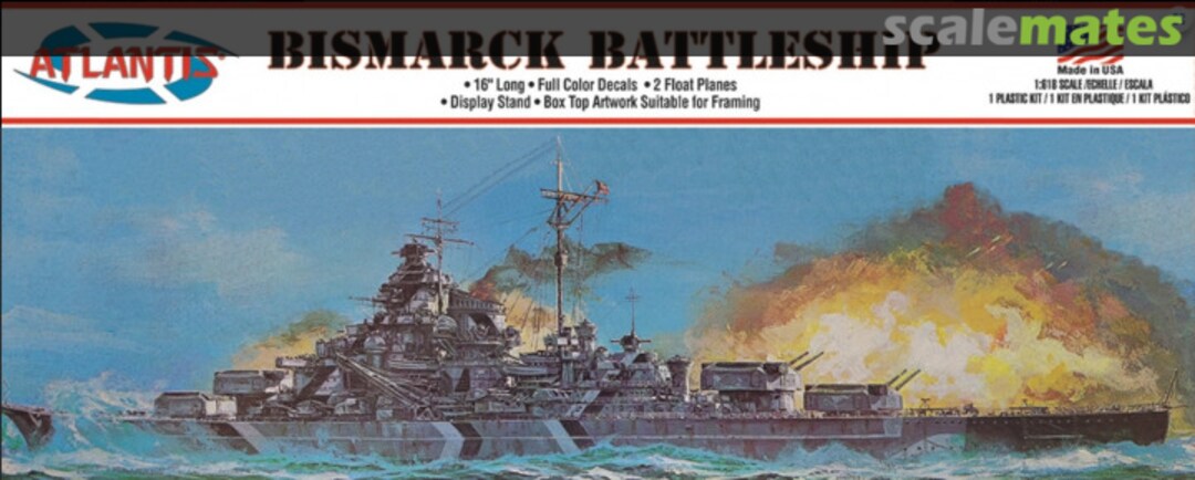 Boxart Bismarck Battleship M3008 Atlantis
