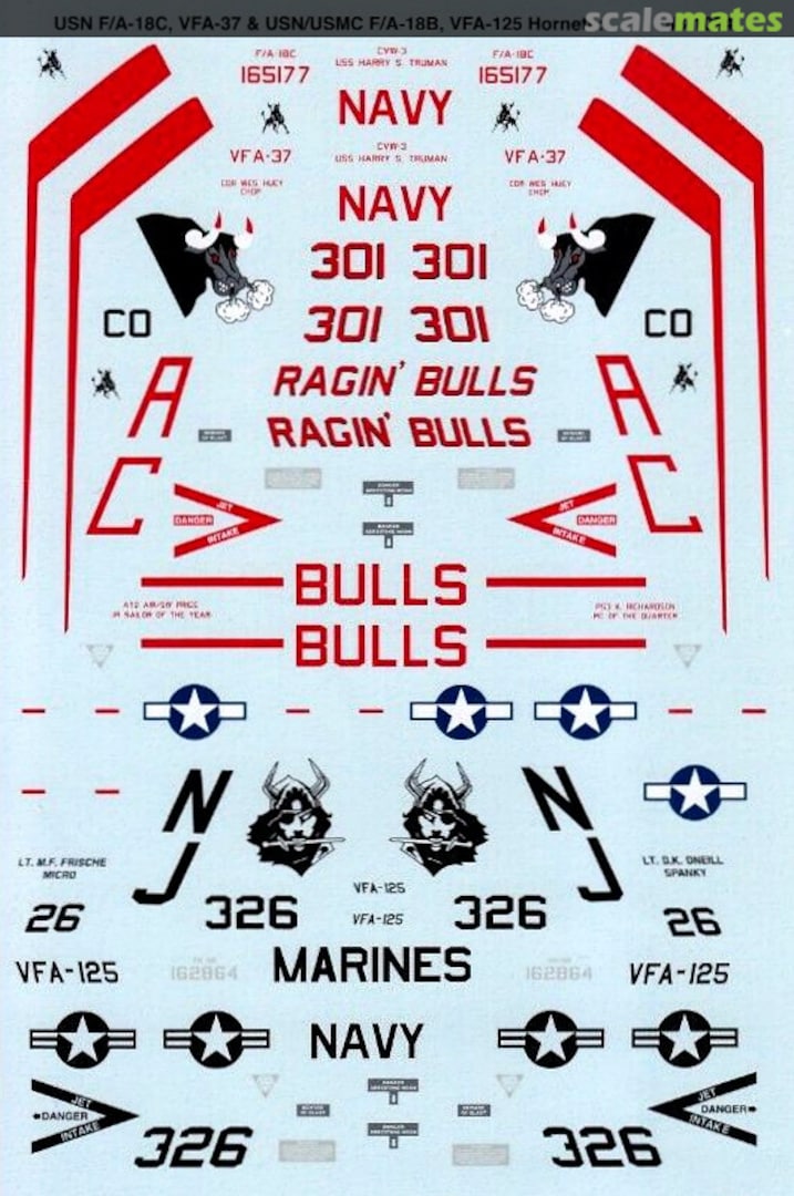 Boxart USN F/A-18C/B Hornets 48-1094 Microscale Boxart USN F/A-18C/B Hornets 48-1094 Microscale