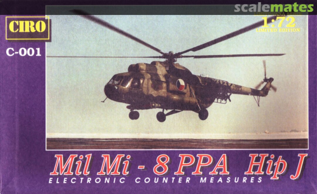 Boxart Mil Mi-8PPA Hip J C-001 Ciro Models Boxart Mil Mi-8PPA Hip J C-001 Ciro Models