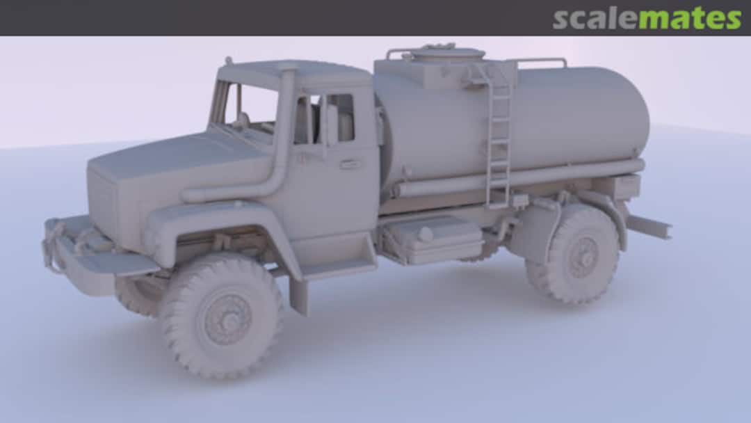 Boxart Refueler for GAZ 3308 Sadko 10 Scalemodels72 Boxart Refueler for GAZ 3308 Sadko 10 Scalemodels72