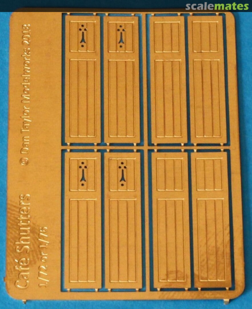 Boxart Cafe shutters Dan Taylor Modelworks Boxart Cafe shutters Dan Taylor Modelworks