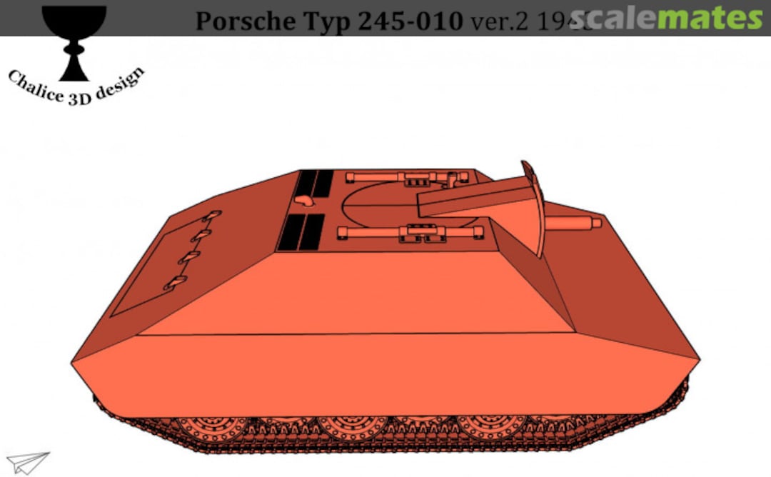 Boxart Porsche Typ 245-010 version 2 CD024 Chalice 3D Design Boxart Porsche Typ 245-010 version 2 CD024 Chalice 3D Design