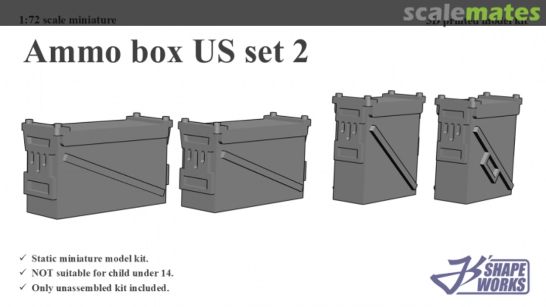 Boxart Ammo box US set 2 JS72D009 Js' Shapeworks