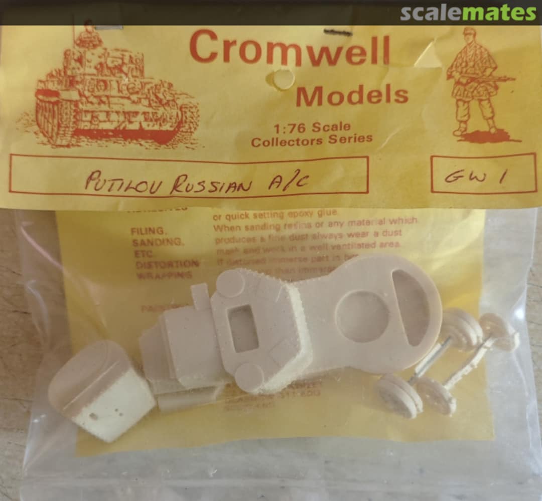 Boxart Putilov Russian A/C GW1 Cromwell Models Boxart Putilov Russian A/C GW1 Cromwell Models