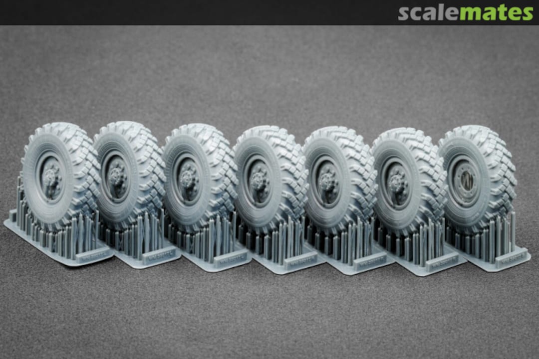 Contents ZIL-131 Wheel Set (Sagged) WM 35017S ScaleX Contents ZIL-131 Wheel Set (Sagged) WM 35017S ScaleX