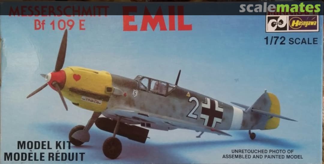 Boxart Messerschmitt Bf 109E Emil 1107 Minicraft Hasegawa Boxart Messerschmitt Bf 109E Emil 1107 Minicraft Hasegawa
