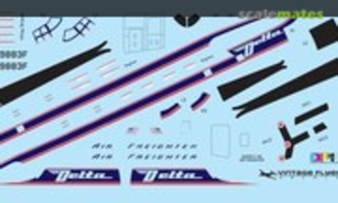 1:72 C-46 Delta (Vintage Flyer Decals VFD072-120) VFD072-120