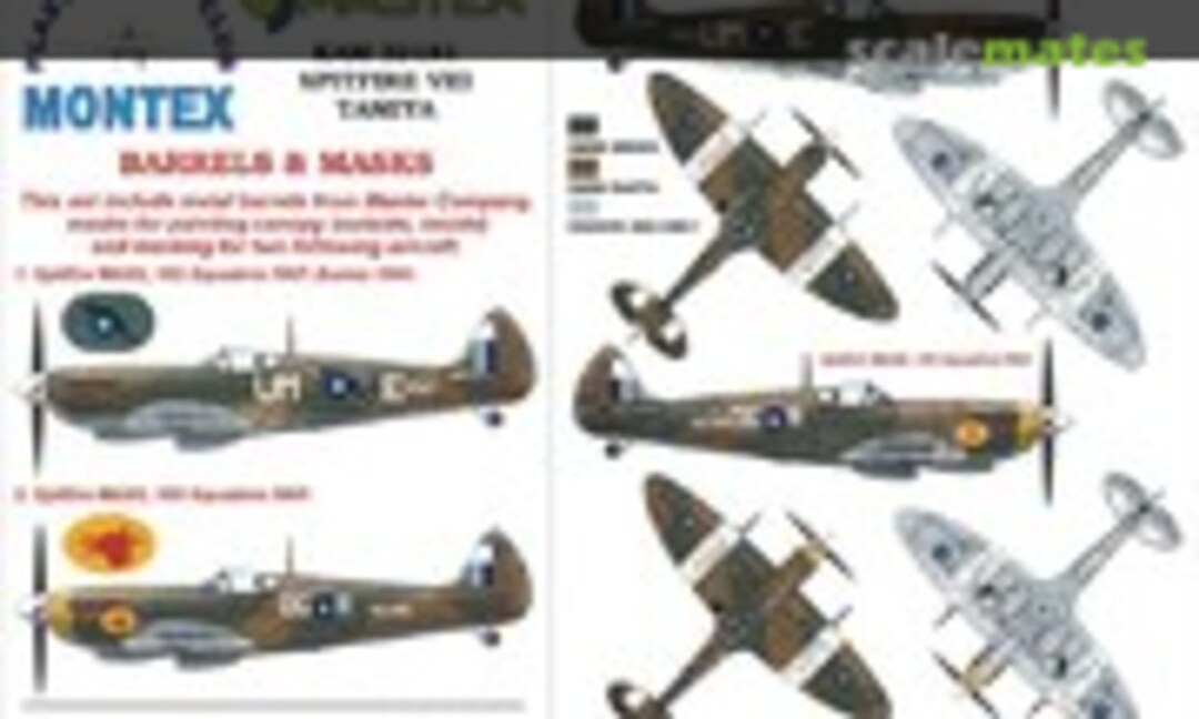 1:32 Spitfire Mk VIII (Montex KAM32181) KAM32181
