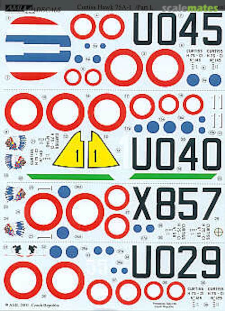 Boxart Czech Pilots on Hawks Part I AMLD48003 AML