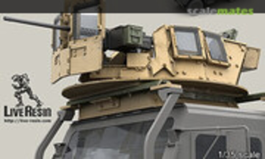 1:35 USMC MCTAGS Turret for MTVR MK23 + MK25 and LVSR cargo trucks (Live Resin LRE-35230) LRE-35230