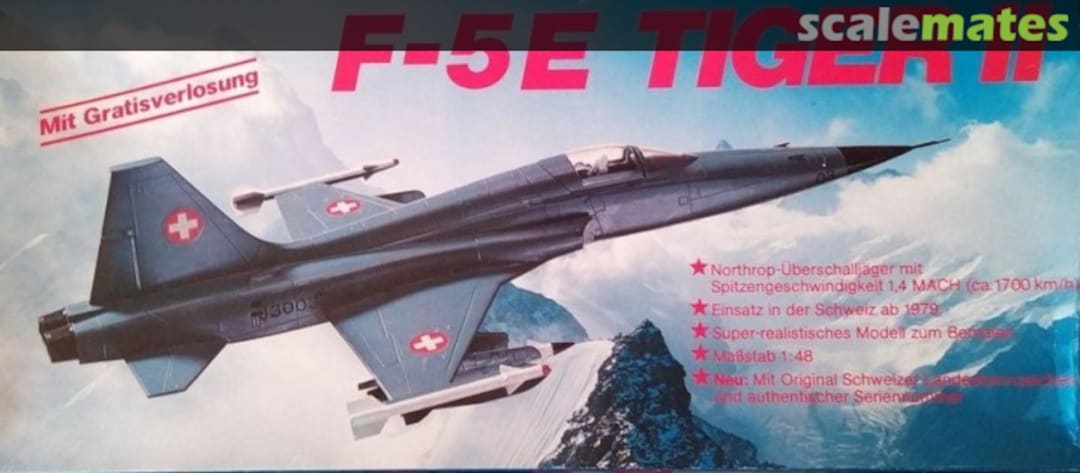 Boxart F-5E Tiger II 3059 Testors Hawk Boxart F-5E Tiger II 3059 Testors Hawk