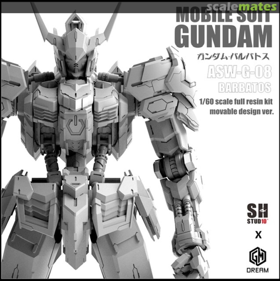 Boxart Gundam Barbatos SH Studio Boxart Gundam Barbatos SH Studio