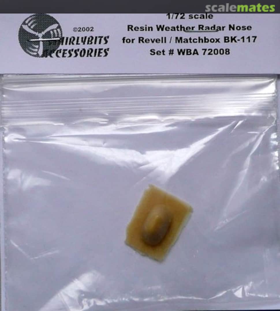 Boxart Weather Radar Nose WBA72008 Whirlybits Boxart Weather Radar Nose WBA72008 Whirlybits