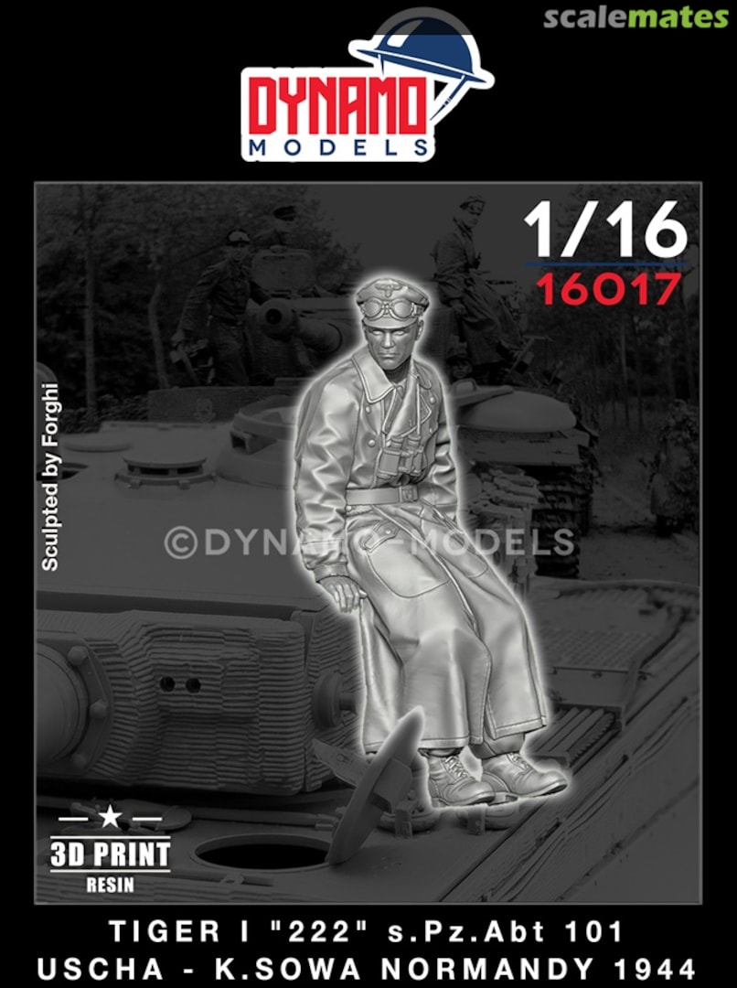 Boxart TIGER I 222 S.PZ. ABT 101 USCHA - K.SOWA NORMANDY 1944 16017 Dynamo Models Boxart TIGER I 222 S.PZ. ABT 101 USCHA - K.SOWA NORMANDY 1944 16017 Dynamo Models