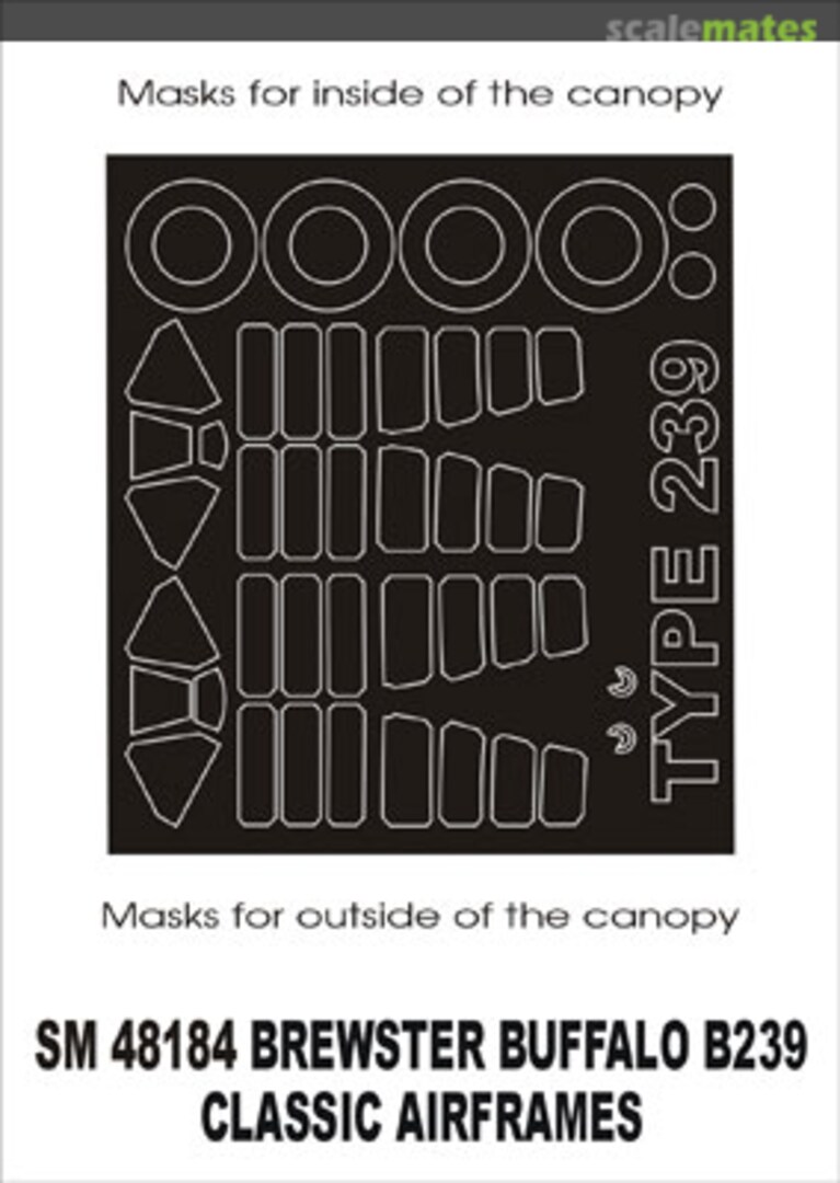 Boxart Brewster B239 Buffalo SM48184 Montex Boxart Brewster B239 Buffalo SM48184 Montex