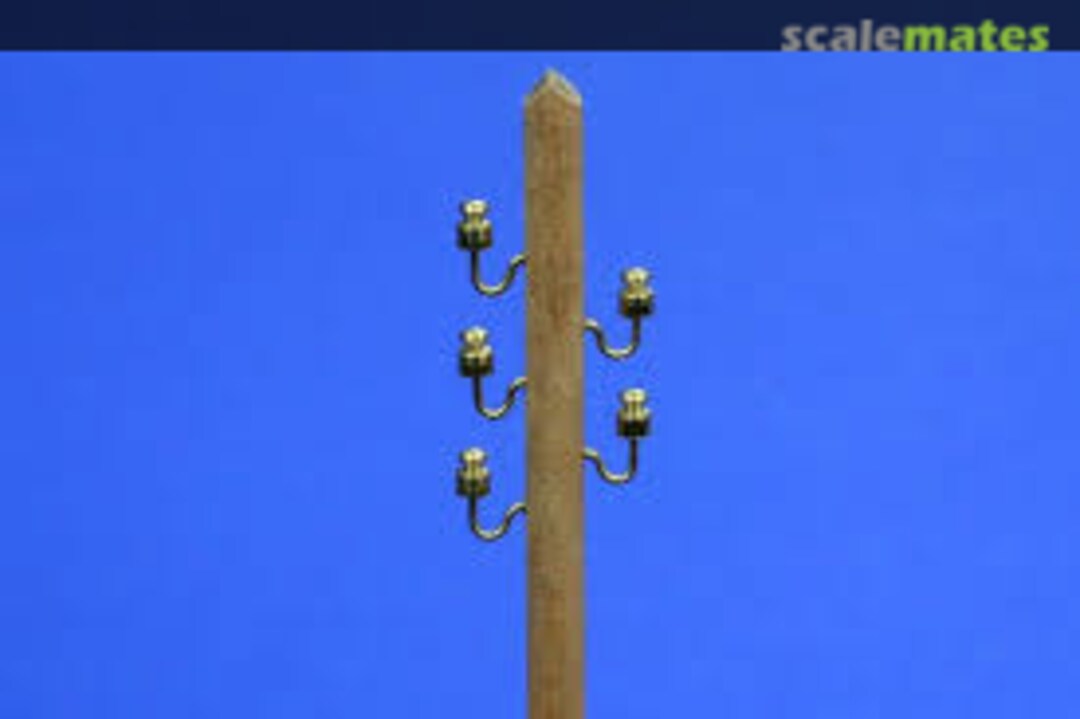 Boxart Telegraphic pillar with 5 insulators (2pcs) 35D03 RB Model Boxart Telegraphic pillar with 5 insulators (2pcs) 35D03 RB Model