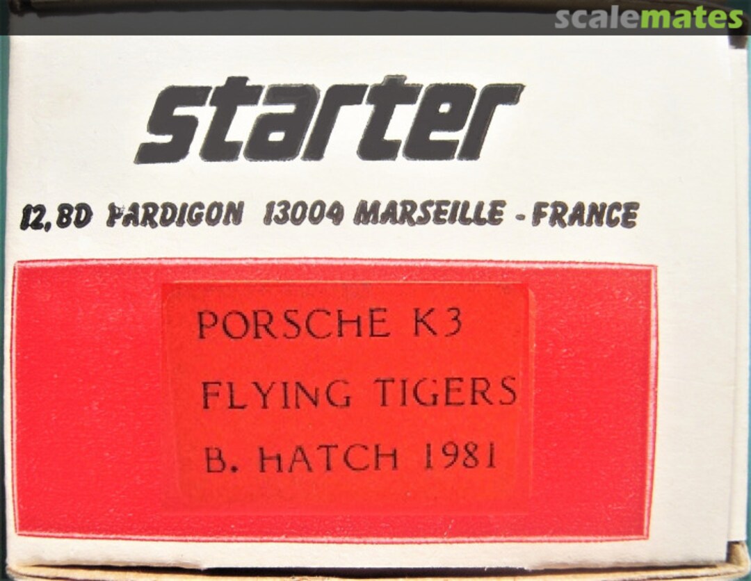 Boxart Porsche K3 "Flying Tigers" none Starter Boxart Porsche K3 "Flying Tigers" none Starter