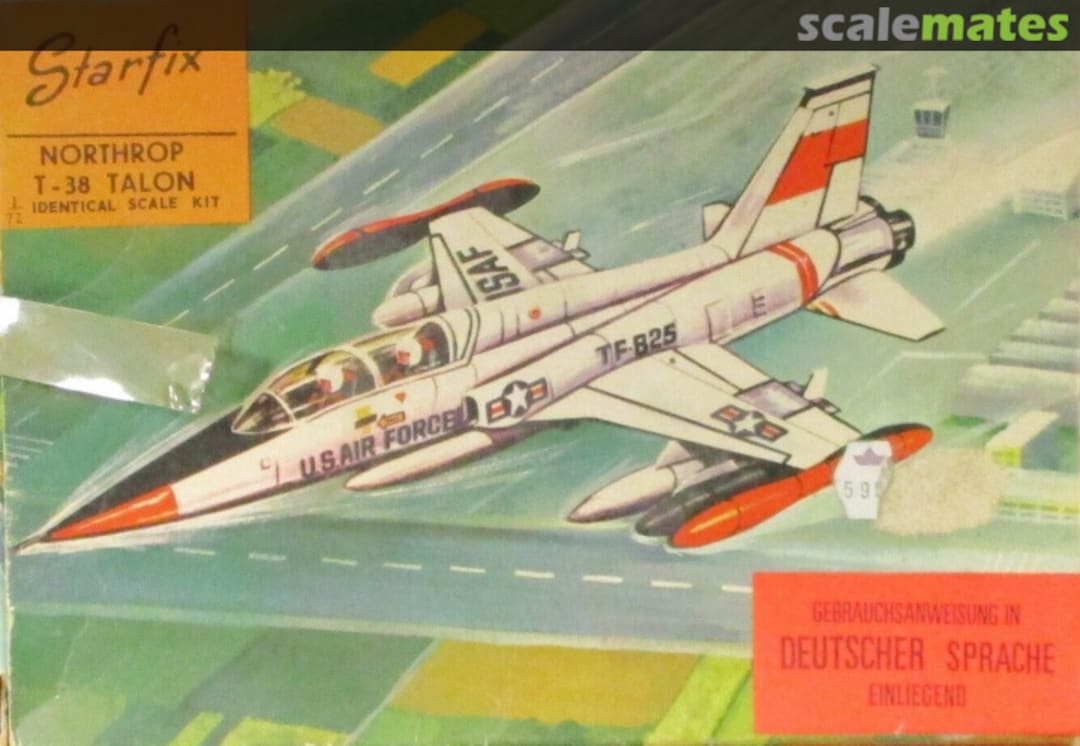 Boxart Northrop T-38 Talon 122 Starfix Boxart Northrop T-38 Talon 122 Starfix