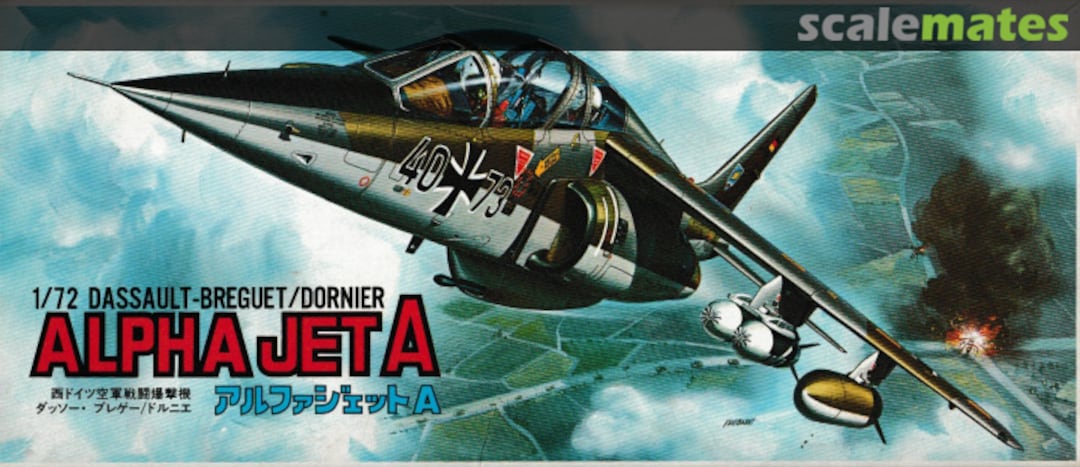 Boxart Dassault-Breguet/Dornier Alpha Jet A 7 Fujimi Boxart Dassault-Breguet/Dornier Alpha Jet A 7 Fujimi