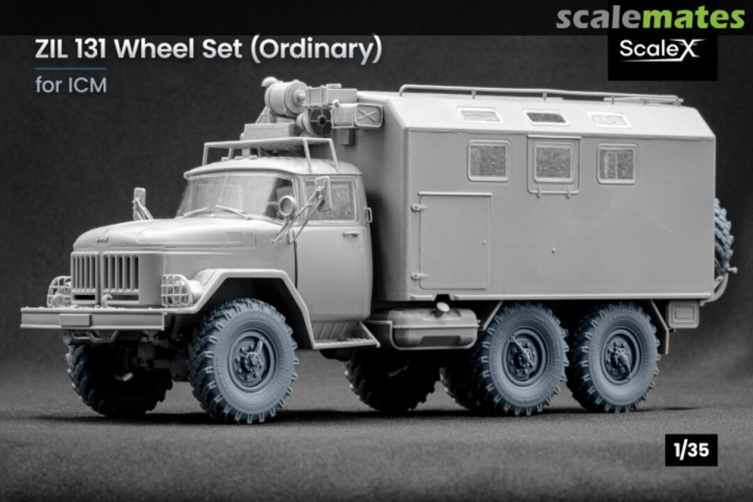 Boxart ZIL-131 Wheel Set (Ordinary) WM 35017 ScaleX