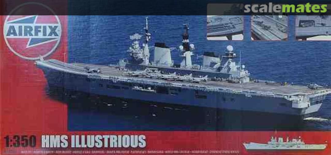 Boxart HMS Illustrious A14201 Airfix Boxart HMS Illustrious A14201 Airfix