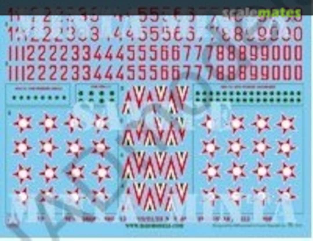 Contents Hungarian National Insignias and Numbers 72120 HungAeroDecals Contents Hungarian National Insignias and Numbers 72120 HungAeroDecals