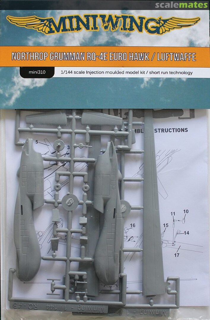 Boxart Northrop Grumman RQ-4E Euro Hawk / Luftwaffe mini310 Miniwing Boxart Northrop Grumman RQ-4E Euro Hawk / Luftwaffe mini310 Miniwing