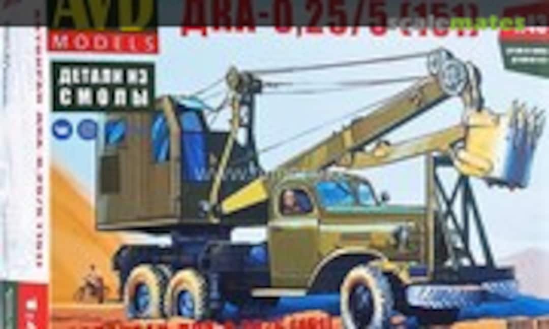 1:43 ZIS-151 with DKA-0,25 / 5 (AVD Models 1408)